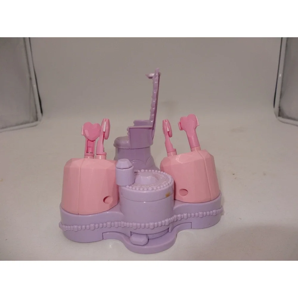 Takara Tomy Licca-chan Aqua Curl Mist Dresser Replacement Base‎ Purple Pink